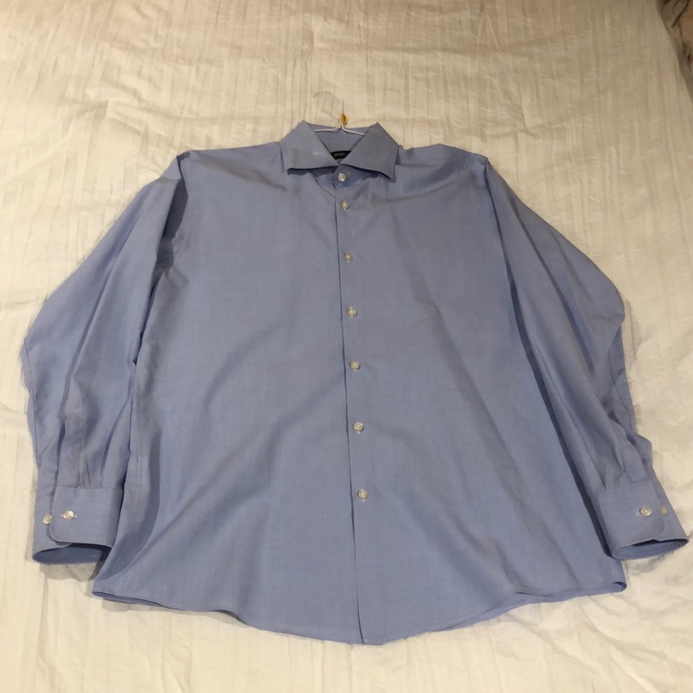 Men’s Blue Dress Shirt